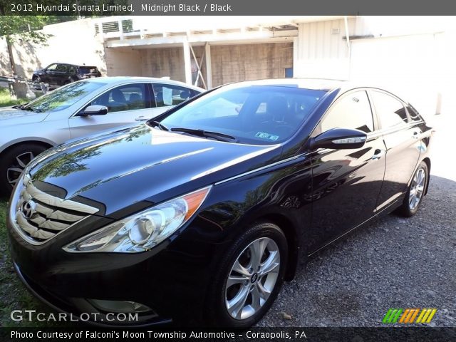 2012 Hyundai Sonata Limited in Midnight Black