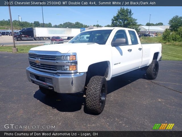 2015 Chevrolet Silverado 2500HD WT Double Cab 4x4 in Summit White