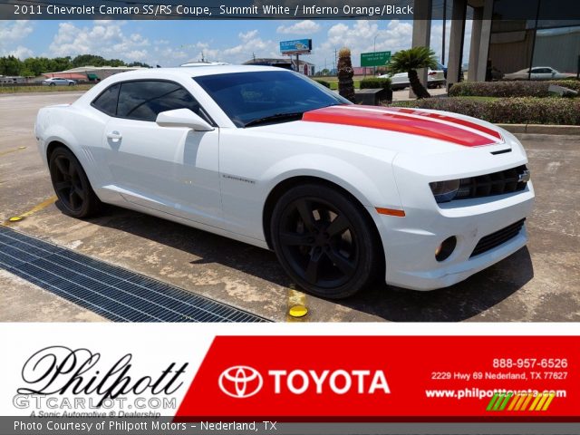 2011 Chevrolet Camaro SS/RS Coupe in Summit White