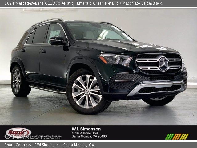 2021 Mercedes-Benz GLE 350 4Matic in Emerald Green Metallic