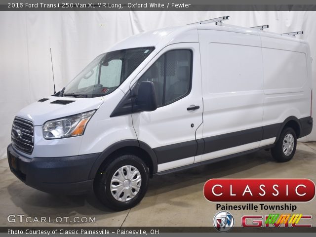 2016 Ford Transit 250 Van XL MR Long in Oxford White