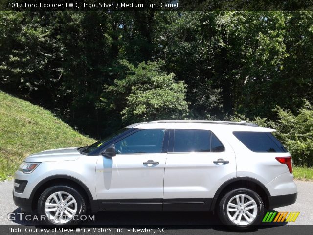 2017 Ford Explorer FWD in Ingot Silver