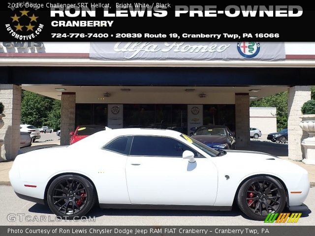 2016 Dodge Challenger SRT Hellcat in Bright White