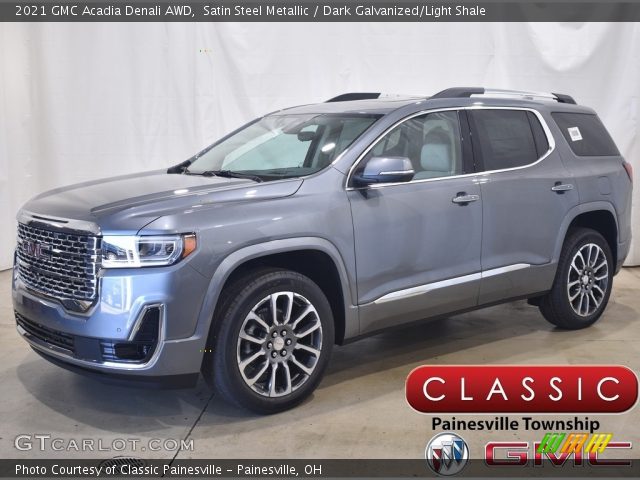 2021 GMC Acadia Denali AWD in Satin Steel Metallic