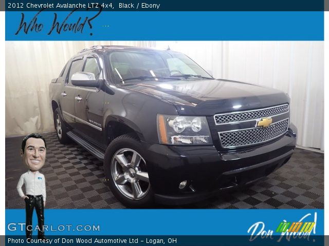 2012 Chevrolet Avalanche LTZ 4x4 in Black