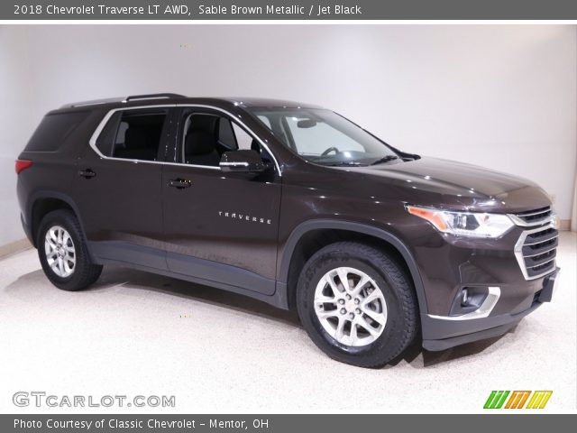 2018 Chevrolet Traverse LT AWD in Sable Brown Metallic