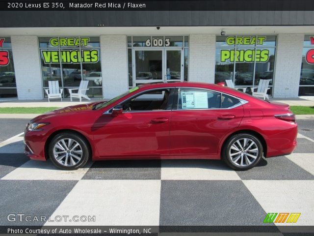 2020 Lexus ES 350 in Matador Red Mica