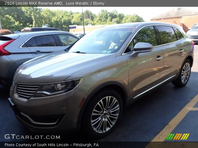 2016 Lincoln MKX Reserve AWD in Luxe Metallic