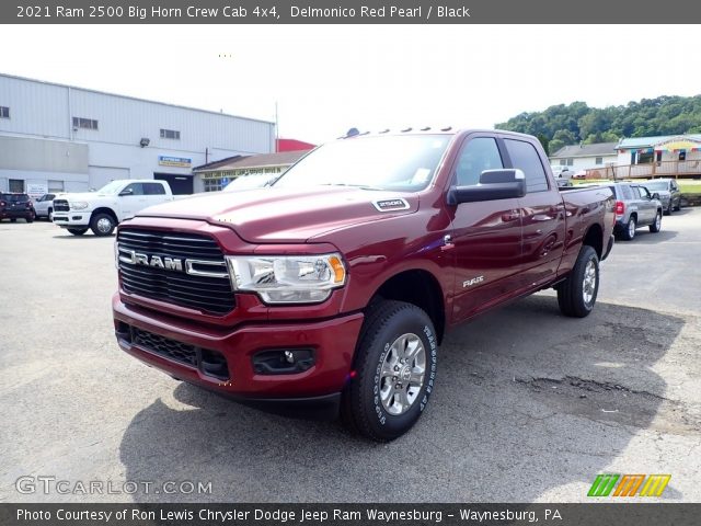 2021 Ram 2500 Big Horn Crew Cab 4x4 in Delmonico Red Pearl