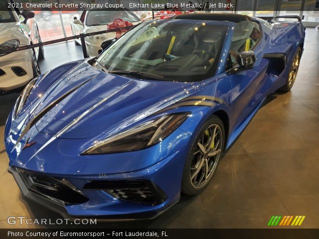 2021 Chevrolet Corvette Stingray Coupe in Elkhart Lake Blue Metallic