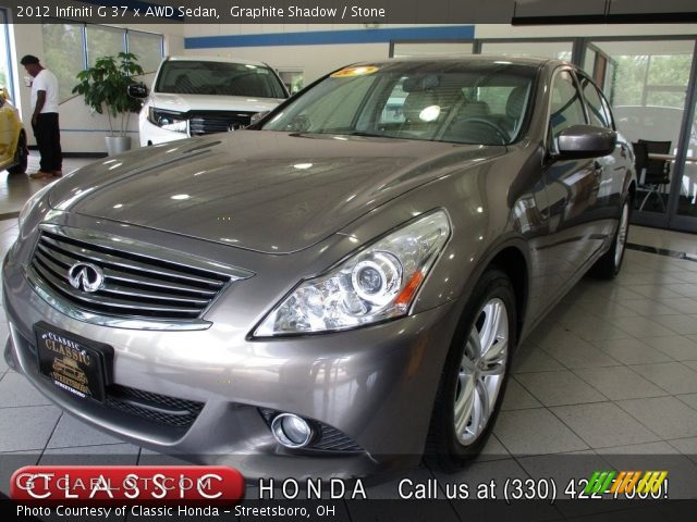 2012 Infiniti G 37 x AWD Sedan in Graphite Shadow