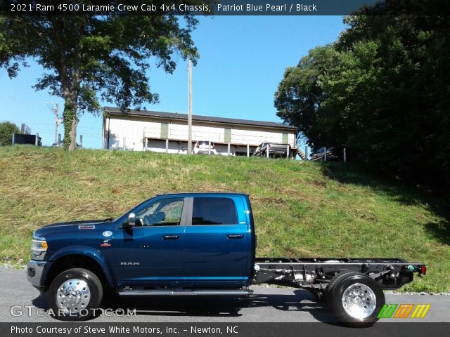 2021 Ram 4500 Laramie Crew Cab 4x4 Chassis in Patriot Blue Pearl