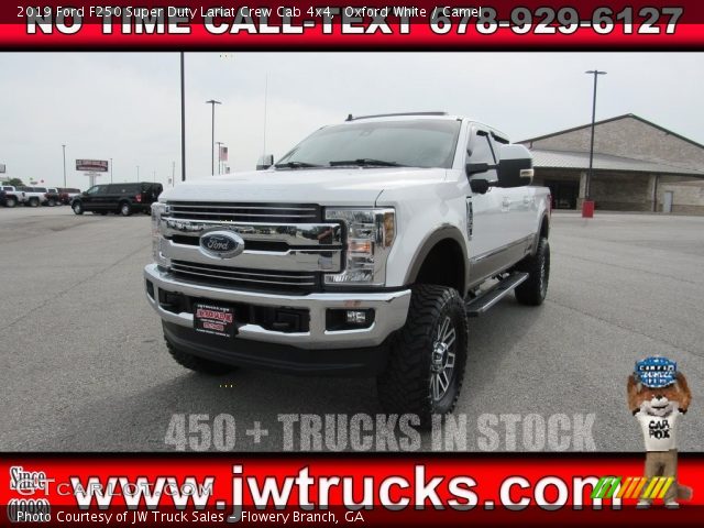 2019 Ford F250 Super Duty Lariat Crew Cab 4x4 in Oxford White