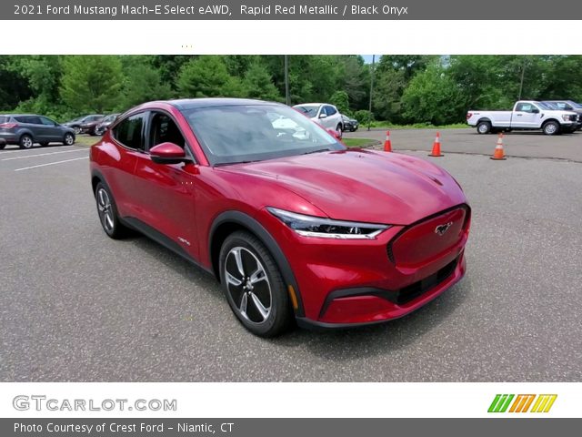 2021 Ford Mustang Mach-E Select eAWD in Rapid Red Metallic