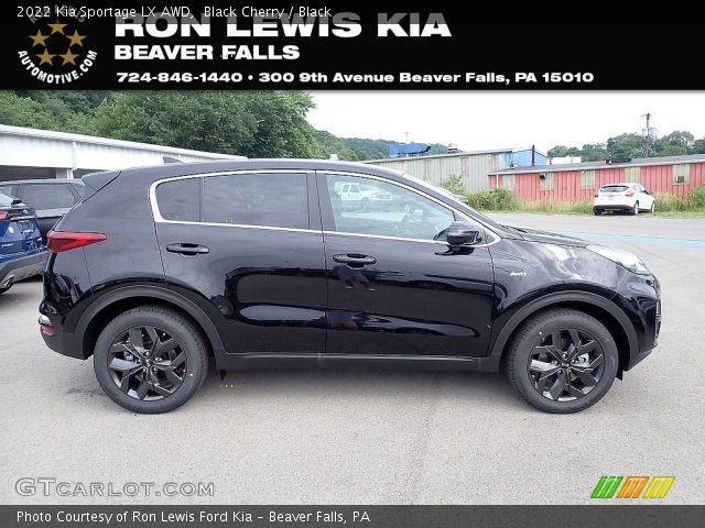 2022 Kia Sportage LX AWD in Black Cherry