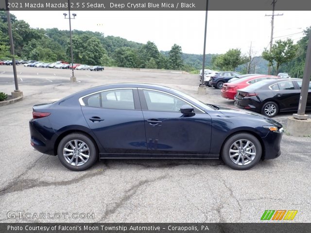 2021 Mazda Mazda3 2.5 S Sedan in Deep Crystal Blue Mica