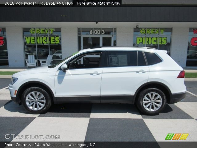 2018 Volkswagen Tiguan SE 4MOTION in Pure White