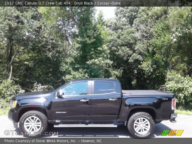 2017 GMC Canyon SLT Crew Cab 4x4 in Onyx Black