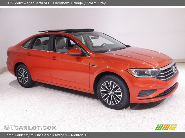 2019 Volkswagen Jetta SEL in Habanero Orange