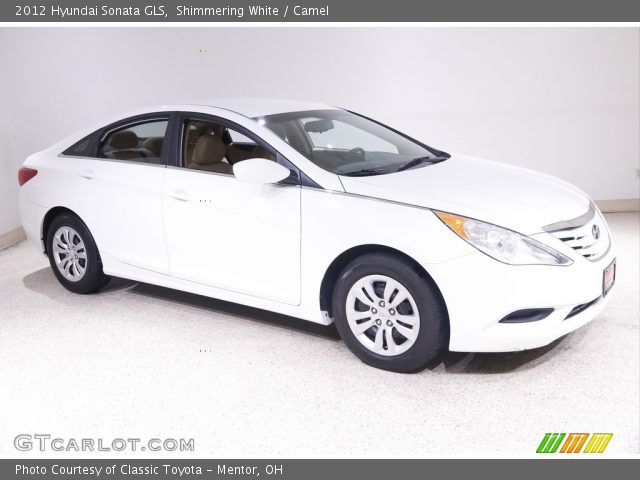 2012 Hyundai Sonata GLS in Shimmering White