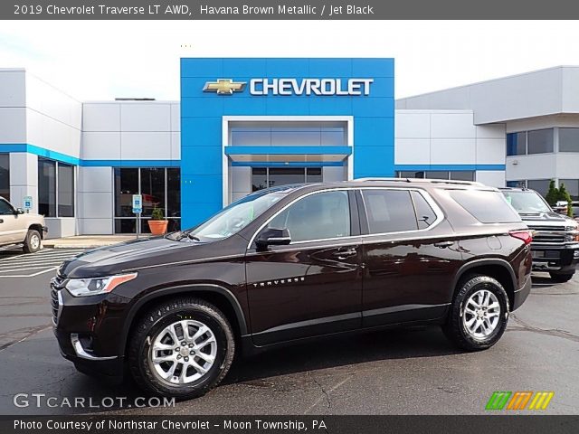 2019 Chevrolet Traverse LT AWD in Havana Brown Metallic