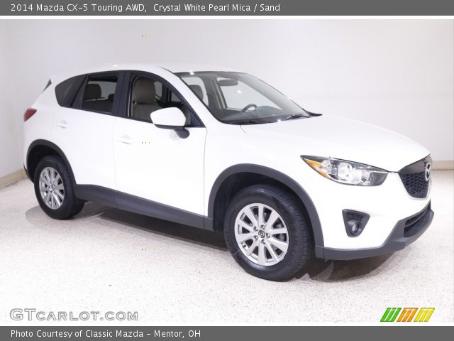 2014 Mazda CX-5 Touring AWD in Crystal White Pearl Mica