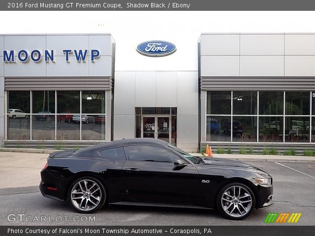 2016 Ford Mustang GT Premium Coupe in Shadow Black