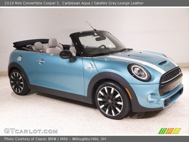 2019 Mini Convertible Cooper S in Caribbean Aqua