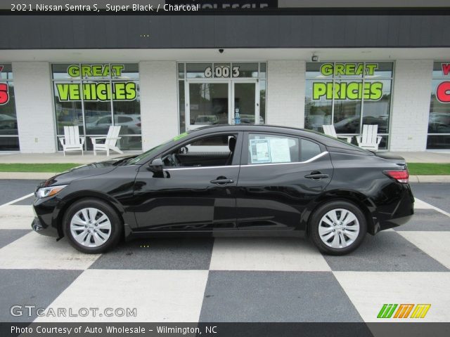 2021 Nissan Sentra S in Super Black