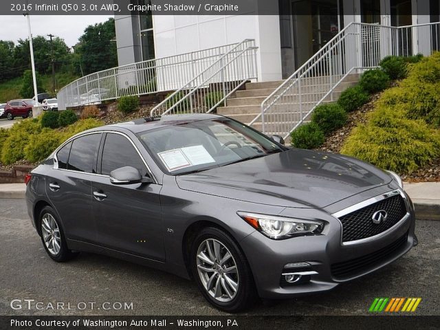 2016 Infiniti Q50 3.0t AWD in Graphite Shadow