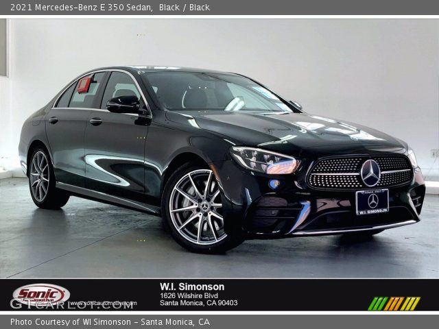 2021 Mercedes-Benz E 350 Sedan in Black