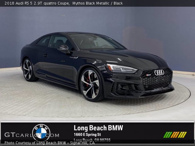 2018 Audi RS 5 2.9T quattro Coupe in Mythos Black Metallic