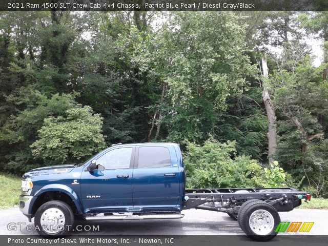 2021 Ram 4500 SLT Crew Cab 4x4 Chassis in Patriot Blue Pearl