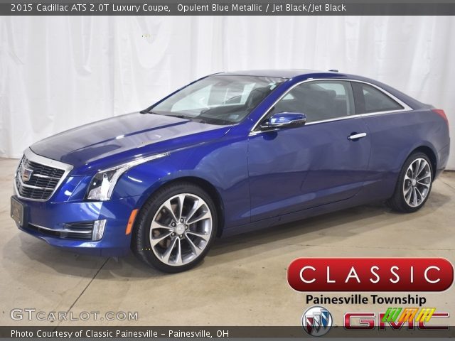 2015 Cadillac ATS 2.0T Luxury Coupe in Opulent Blue Metallic