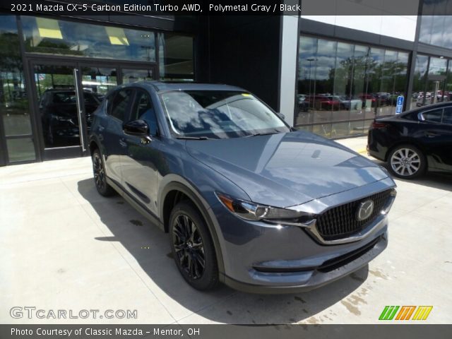 2021 Mazda CX-5 Carbon Edition Turbo AWD in Polymetal Gray