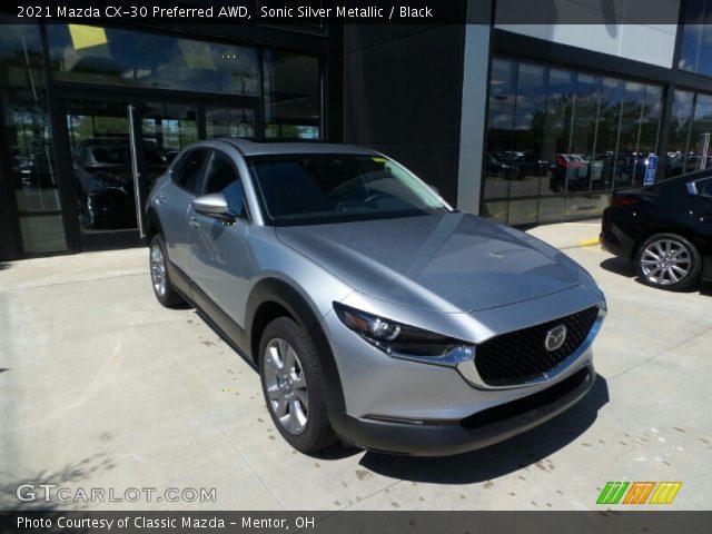 2021 Mazda CX-30 Preferred AWD in Sonic Silver Metallic