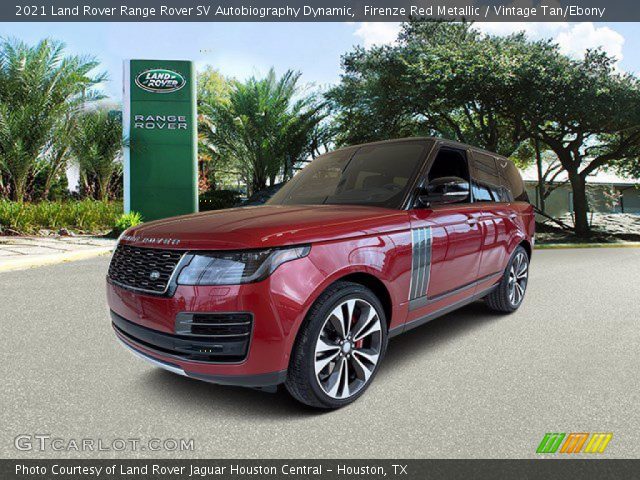 2021 Land Rover Range Rover SV Autobiography Dynamic in Firenze Red Metallic