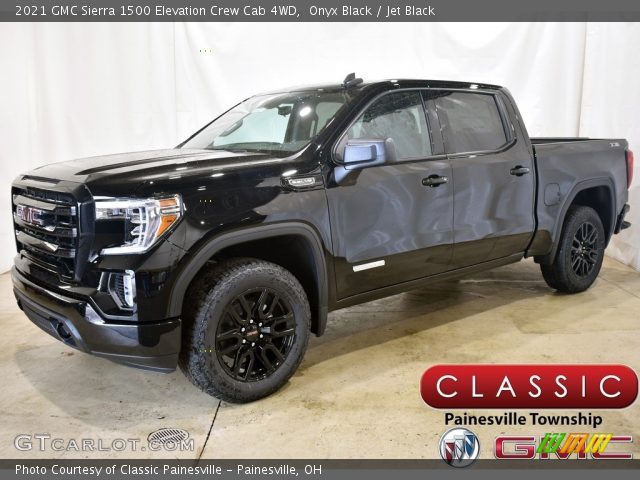 2021 GMC Sierra 1500 Elevation Crew Cab 4WD in Onyx Black