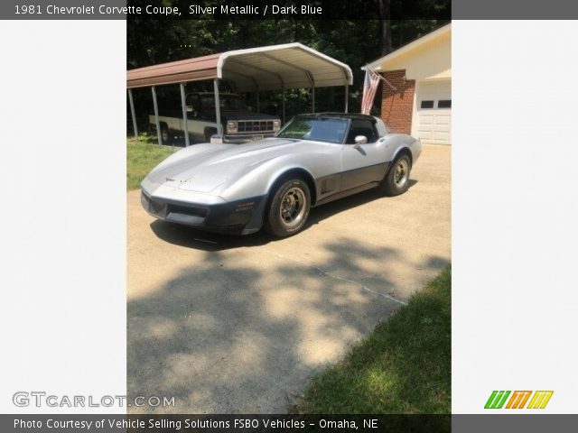 1981 Chevrolet Corvette Coupe in Silver Metallic