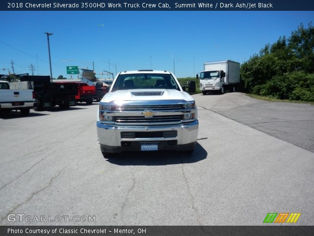 2018 Chevrolet Silverado 3500HD Work Truck Crew Cab in Summit White