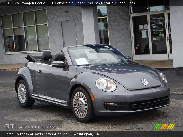 2014 Volkswagen Beetle 2.5L Convertible in Platinum Gray Metallic