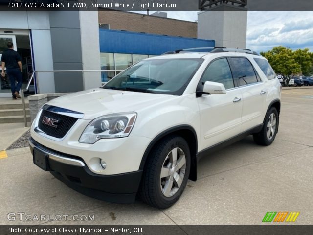 2012 GMC Acadia SLT AWD in Summit White