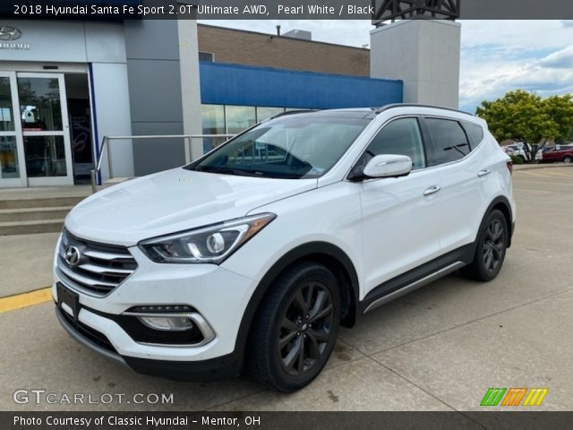 2018 Hyundai Santa Fe Sport 2.0T Ultimate AWD in Pearl White