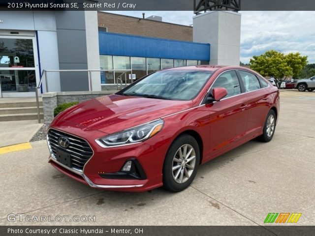 2019 Hyundai Sonata SE in Scarlet Red