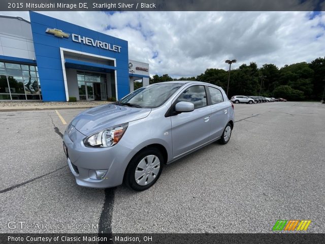2015 Mitsubishi Mirage DE in Starlight Silver