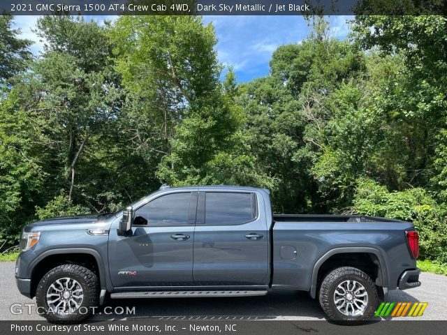 2021 GMC Sierra 1500 AT4 Crew Cab 4WD in Dark Sky Metallic