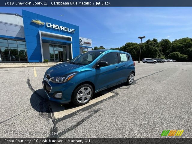 2019 Chevrolet Spark LS in Caribbean Blue Metallic