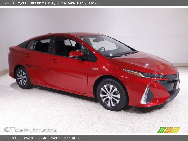 2020 Toyota Prius Prime XLE in Supersonic Red