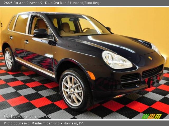 2006 Porsche Cayenne S in Dark Sea Blue
