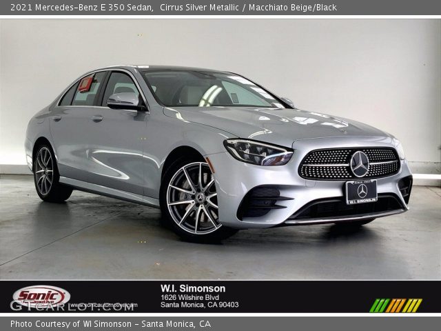2021 Mercedes-Benz E 350 Sedan in Cirrus Silver Metallic